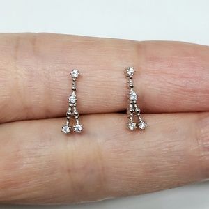 Sterling Silver Taurus Zodiac Earrings Constellation Birthday Earrings